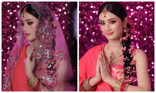 Ý Nhi khoe nhan sắc cuốn hút khi hóa cô gái Ấn Độ