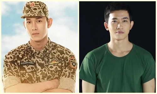 Đọ phong độ của “soái ca quân nhân màn ảnh” Võ Cảnh - Song Luân