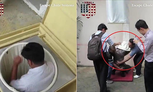 Video: Cách giúp cả trăm người thoát nạn khi cháy nhà cao tầng