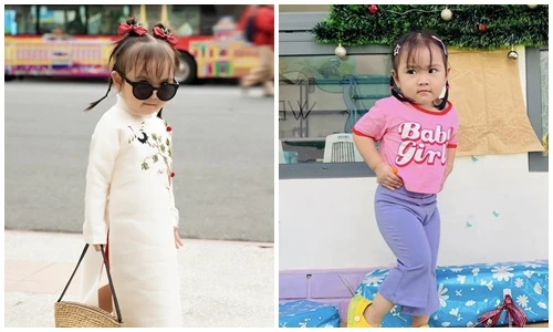 Con gái đáng yêu của Thu Thủy và chồng kém 10 tuổi