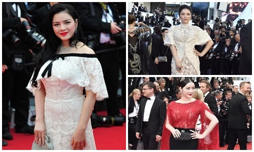 "Cân" các set đồ giá trị “khủng” của Lý Nhã Kỳ qua các mùa LHP Cannes