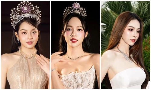 Đọ sắc Thanh Thủy - Thùy Linh - Ngọc Hằng sau Hoa hậu Việt Nam 2022