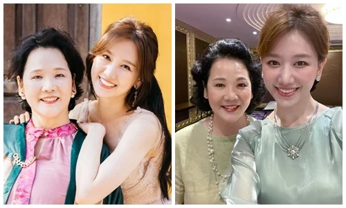 Mẹ vợ người Hàn Quốc của Trấn Thành đẹp mặn mà