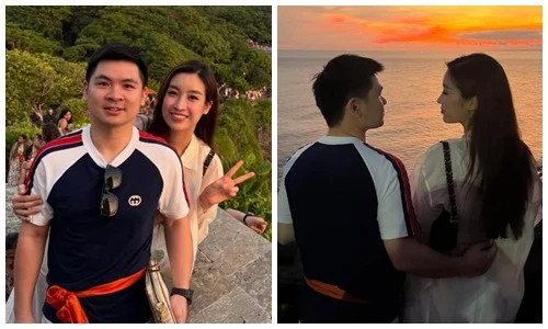 Đỗ Vinh Quang khoe ảnh du lịch nước ngoài cùng vợ Hoa hậu