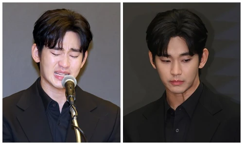 Tài tử Hàn Quốc Kim Soo Hyun khóc nức nở, xin lỗi về scandal