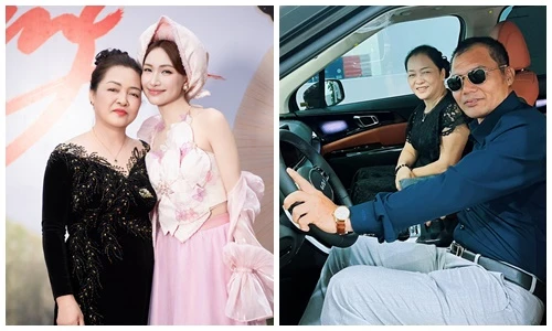 Bố mẹ Hòa Minzy chiếm viral sau khi con gái nổi tiếng