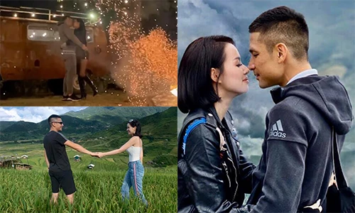 Tâm Tít và chồng thiếu gia ngày càng mặn nồng sau 6 năm cưới