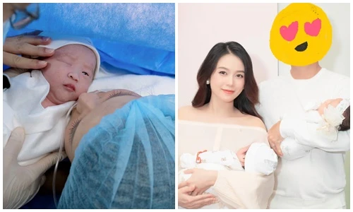 Hot girl Sam lần đầu khoe ảnh cận mặt con gái