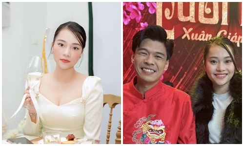 Nhan sắc xinh đẹp của vợ diễn viên Trung Ruồi