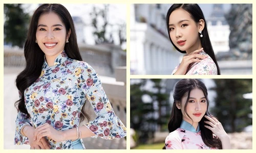 Nam Em đọ vẻ dịu dàng cùng dàn thí sinh Miss World Vietnam 2022 