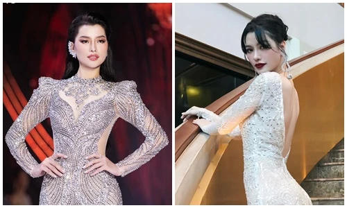 Ngắm Á hậu Hoàng Thị Nhung sở hữu vòng ba gần 1 m