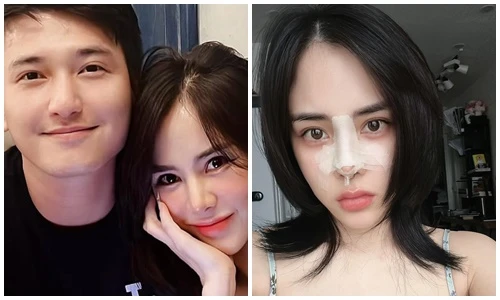 Bạn gái hơn tuổi của Huỳnh Anh hạ sống mũi
