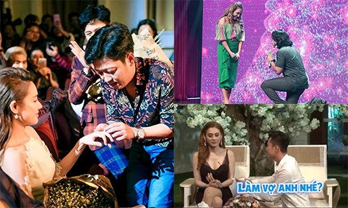 Trước Nhã Phương, sao Việt nào được cầu hôn trên sóng truyền hình?