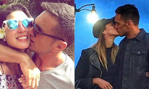 Ảnh tình tứ của HH Hòa bình Thế giới 2017 bên bạn trai