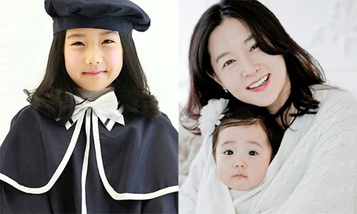  Ngắm con gái 8 tuổi xinh như thiên thần của nàng “Dae Jang Geum” 