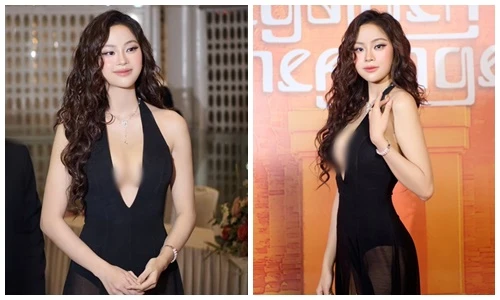 Á hậu 1 Miss World Vietnam 2023 Đào Hiền khoe khéo vòng một 