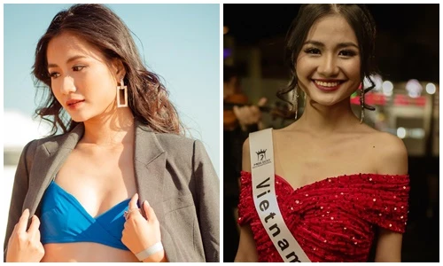 Thanh Hà khoe vẻ gợi cảm ở Miss Eco International 2023