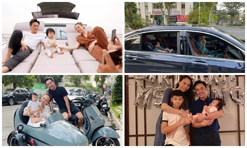 Đàm Thu Trang sống sang chảnh, hạnh phúc sau khi kết hôn