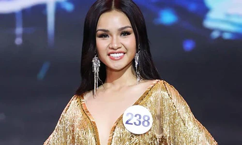 Người đẹp HH Hoàn vũ VN bị nghi đá váy Mâu Thủy là ai?