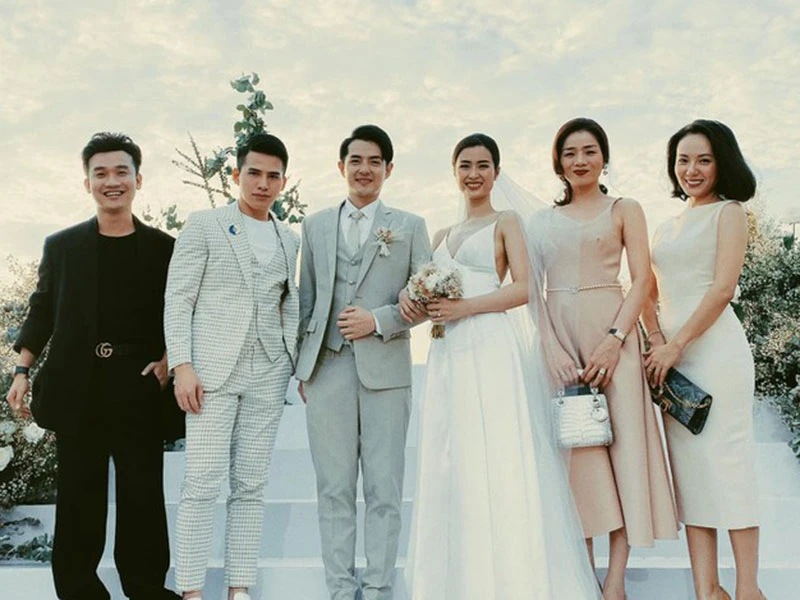 Đông Nhi gợi cảm bên Ông Cao Thắng trong đám cưới tại Phú Quốc