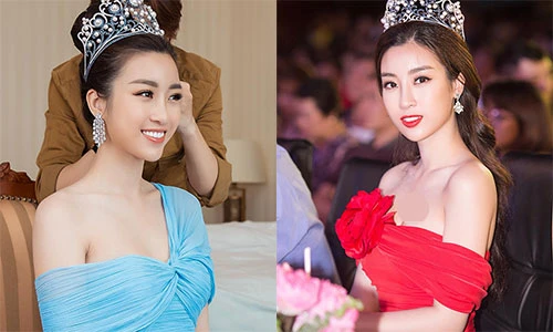 Những lần hiếm hoi Hoa hậu Đỗ Mỹ Linh mặc gợi cảm