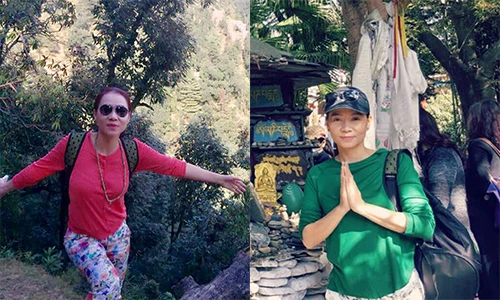 Sau Phương Thanh, Thu Minh hành hương về đất Phật