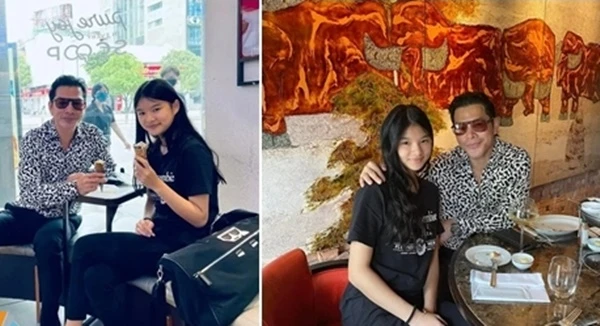 Con gái Trương Ngọc Ánh 14 tuổi đã cao ngang ngửa bố mẹ