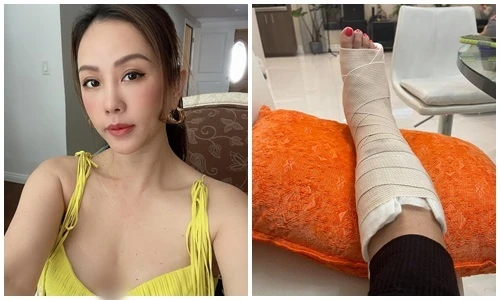 Hoa hậu Thu Hoài than thở gặp vận xui ở Mỹ