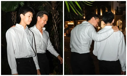 Con trai của Cường Đô la - Hồ Ngọc Hà cao gần bằng Kim Lý