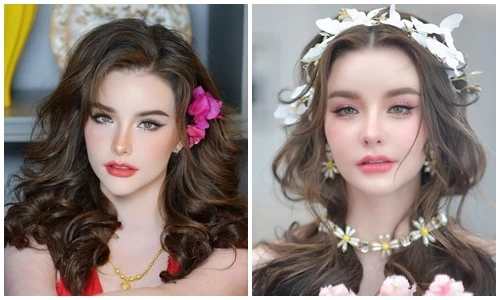 "Nữ thần tắm suối" lai Âu - Á ngày càng đẹp ngất ngây