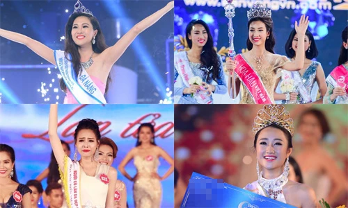 Dàn người đẹp lên ngôi hoa khôi, hoa hậu năm 2016