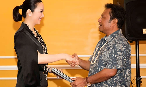 HH Giáng My quý phái ngày nhậm chức Đại sứ thiện chí