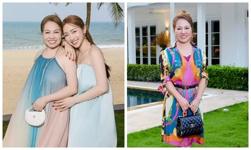 Mẹ vợ diễn viên Chi Bảo trẻ trung, sống sang chảnh