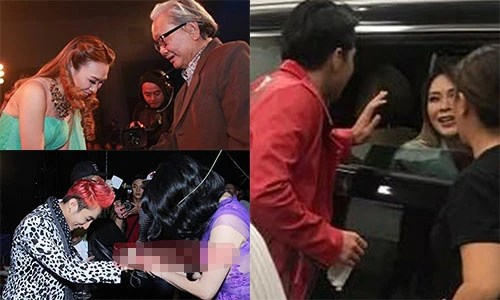 Ảnh sao Việt gặp nhau cúi chào, không lố bịch như lời Phạm Anh Khoa
