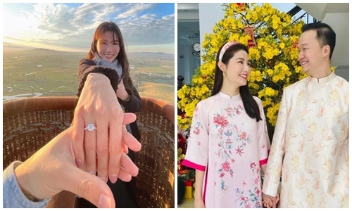 Diễm My 9x được bạn trai doanh nhân cầu hôn