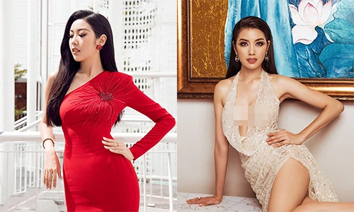 Trước sự cố lộ ngực, Thúy Vân sáng giá thế nào tại HHHVVN?