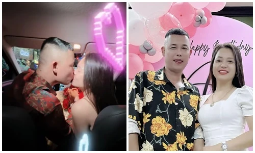 Hiệp Gà mua quà, khóa môi bạn gái mới dịp sinh nhật