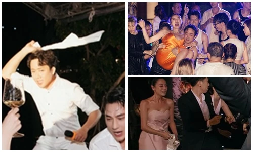 Sao Việt dự đám cưới Diệu Nhi: Lúc đi hết mình, về hết hồn!