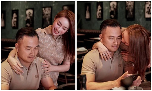 Vợ chồng Chi Bảo tình tứ khi du lịch ở Mỹ