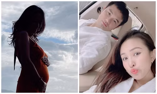 Vân Hugo khoe ảnh mang bầu sau 1 năm được cầu hôn