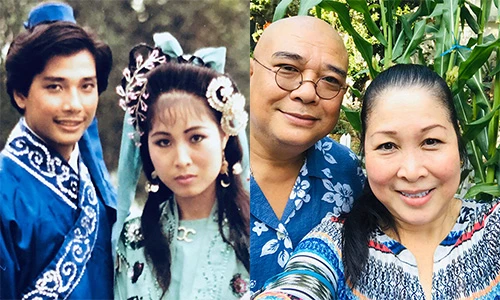 Nghệ sĩ Hồng Vân hạnh phúc bên chồng ở tuổi U60 