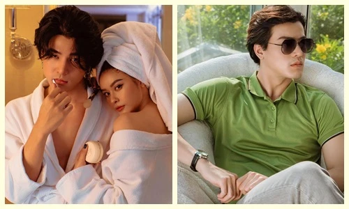 Chân dung mỹ nam Khương Lê thân mật bên Trương Quỳnh Anh