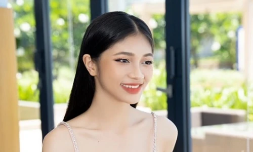 Cận nhan sắc Á hậu Thế giới Việt Nam 2023 Huỳnh Minh Kiên