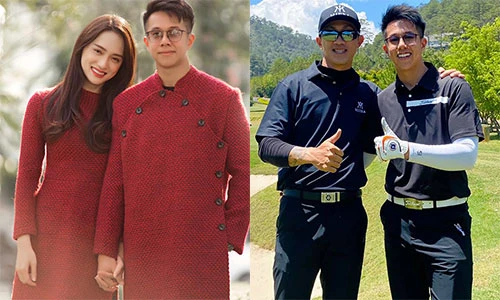 Matt Liu thân thiết với tình cũ của Hương Giang