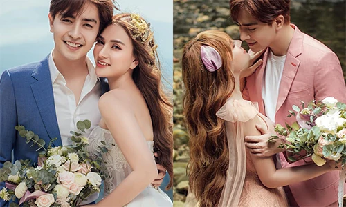 Ngắm ảnh cưới đẹp ngất ngây của Thu Thủy bên tình trẻ