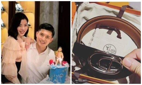 Lệ Quyên chiều chuộng bạn trai kém 12 tuổi dịp sinh nhật