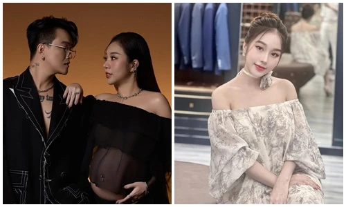 DJ Nhung Babie mang bầu vẫn xinh, chả trách TiTi nhóm HKT mê mẩn