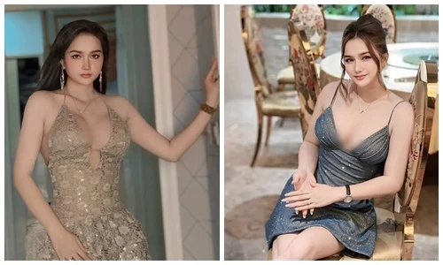 Vợ kém 8 tuổi của Khánh Đơn mặc táo bạo khoe body nuột nà