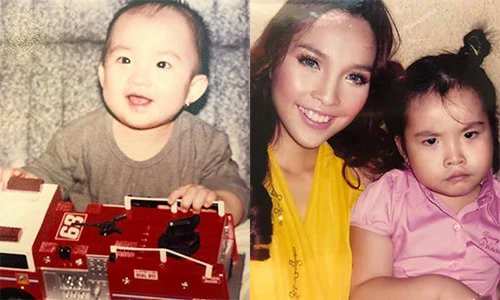 Loạt ảnh đáng yêu hồi nhỏ của con gái ca sĩ Hiền Thục
