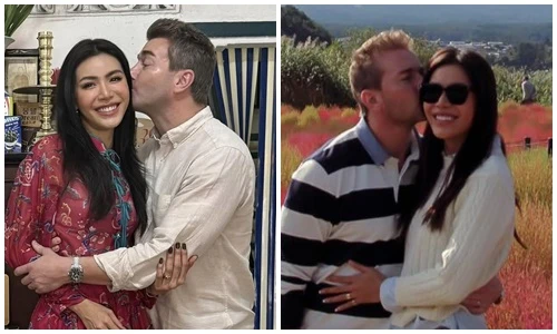 Siêu mẫu Minh Tú được chồng Tây cưng chiều hết mực